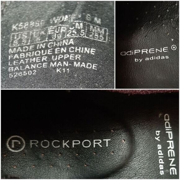 ROCKPORT Adiprene Platform Pumps High Heels Purple Suede Leather Sz 8.5 | Eur 39 - Picture 16 of 16